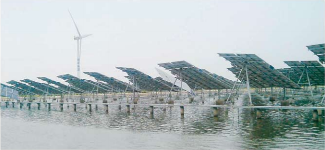 渔光互补支架系统